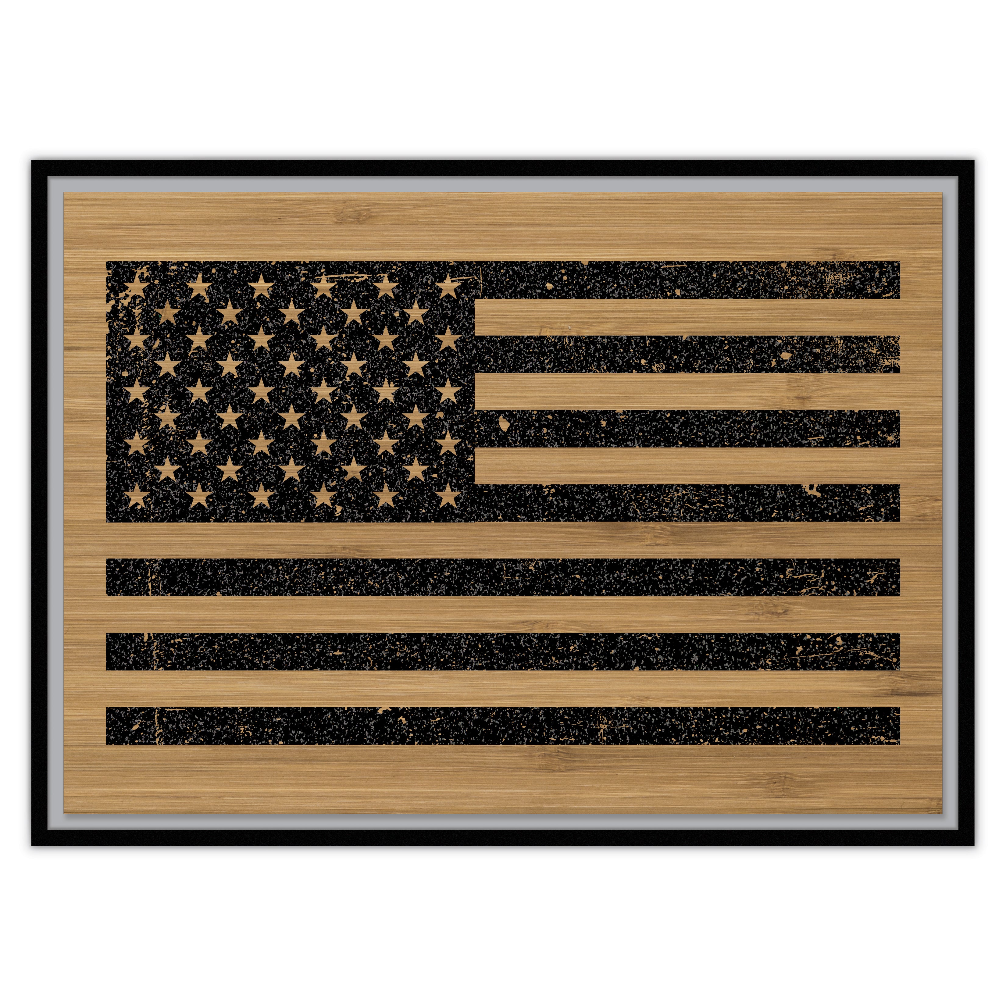 Weathered Stars and Stripes