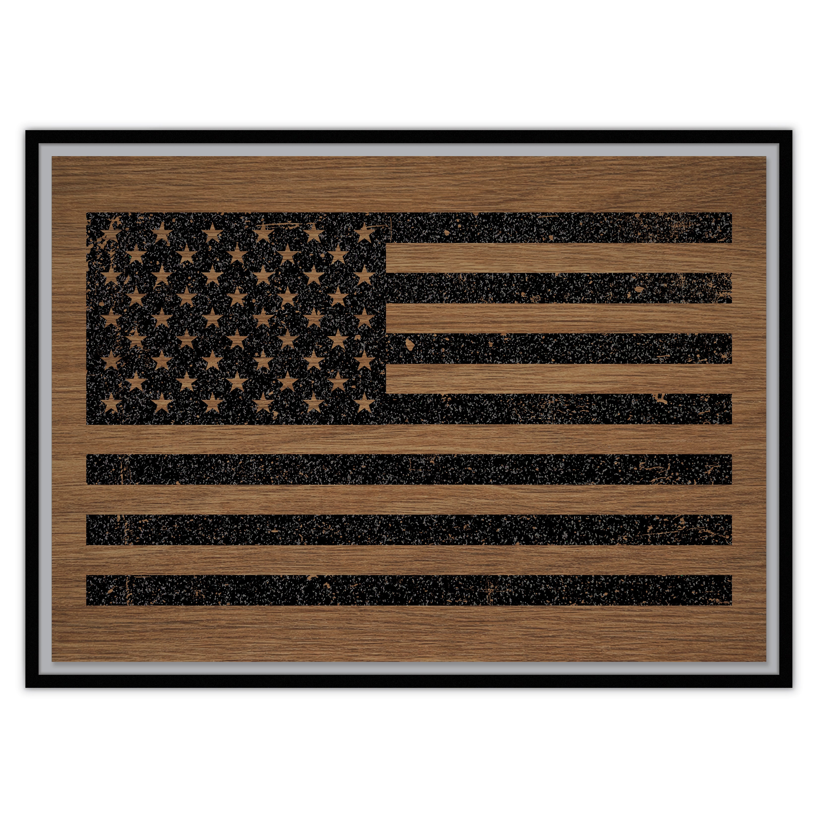 Weathered Stars and Stripes