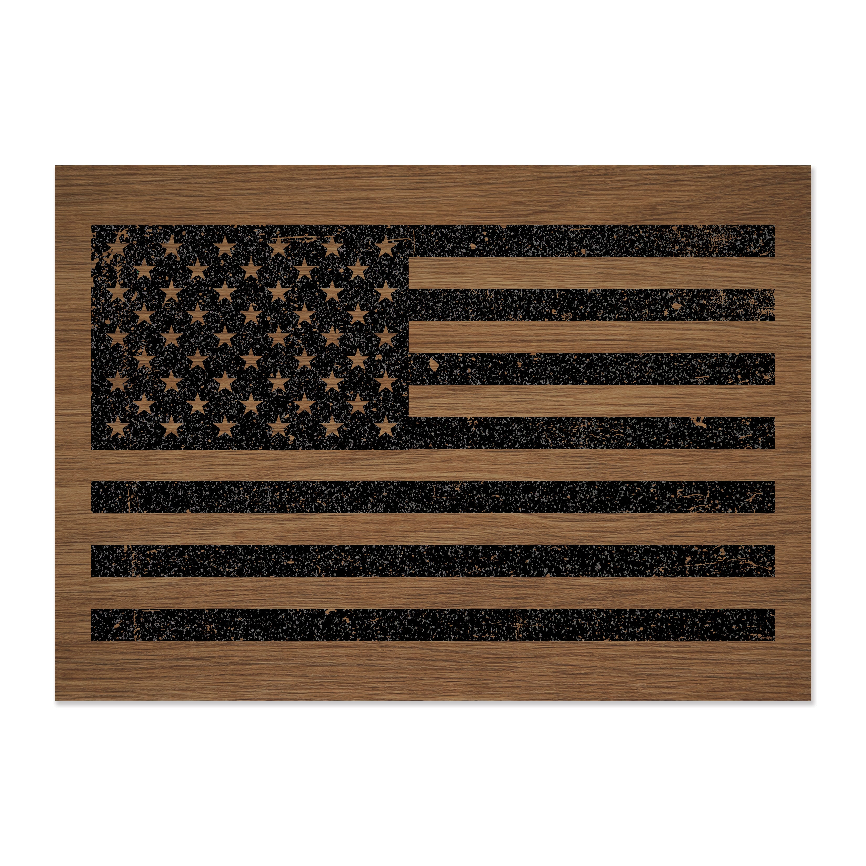 Weathered Stars and Stripes